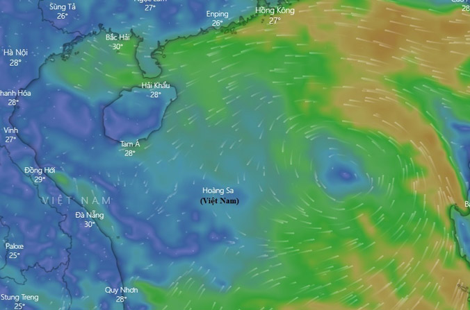  Biển Đông có thể hứng bão 3 ngày tới