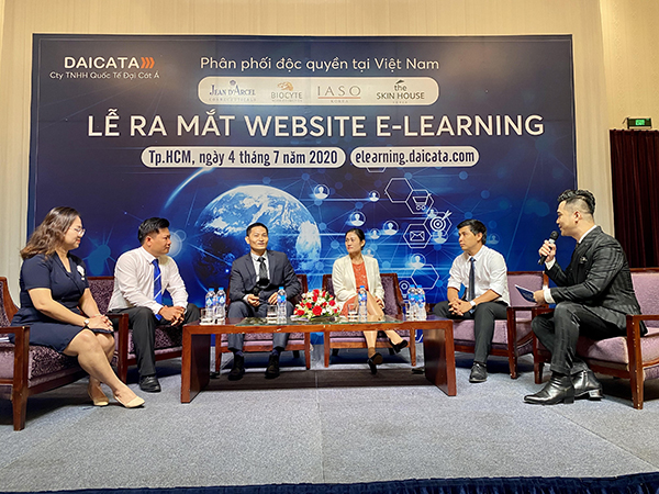 Ra mắt Web E-Learning của Công ty Đại Cát Á