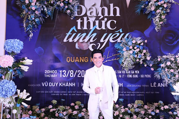 Vừa làm liveshow “khủng”, Quang Hà tiếp tục thực hiện chuỗi 12 đêm nhạc